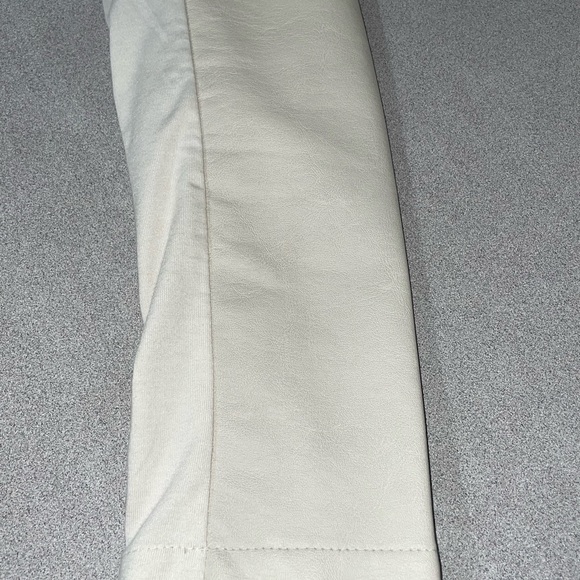 INC Cloth & Faux Leather Jacket With Fur Size M - Picture 7 of 7